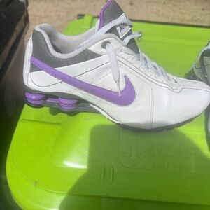 Nike Purple Athletic Shoes with Air Cushion Technology